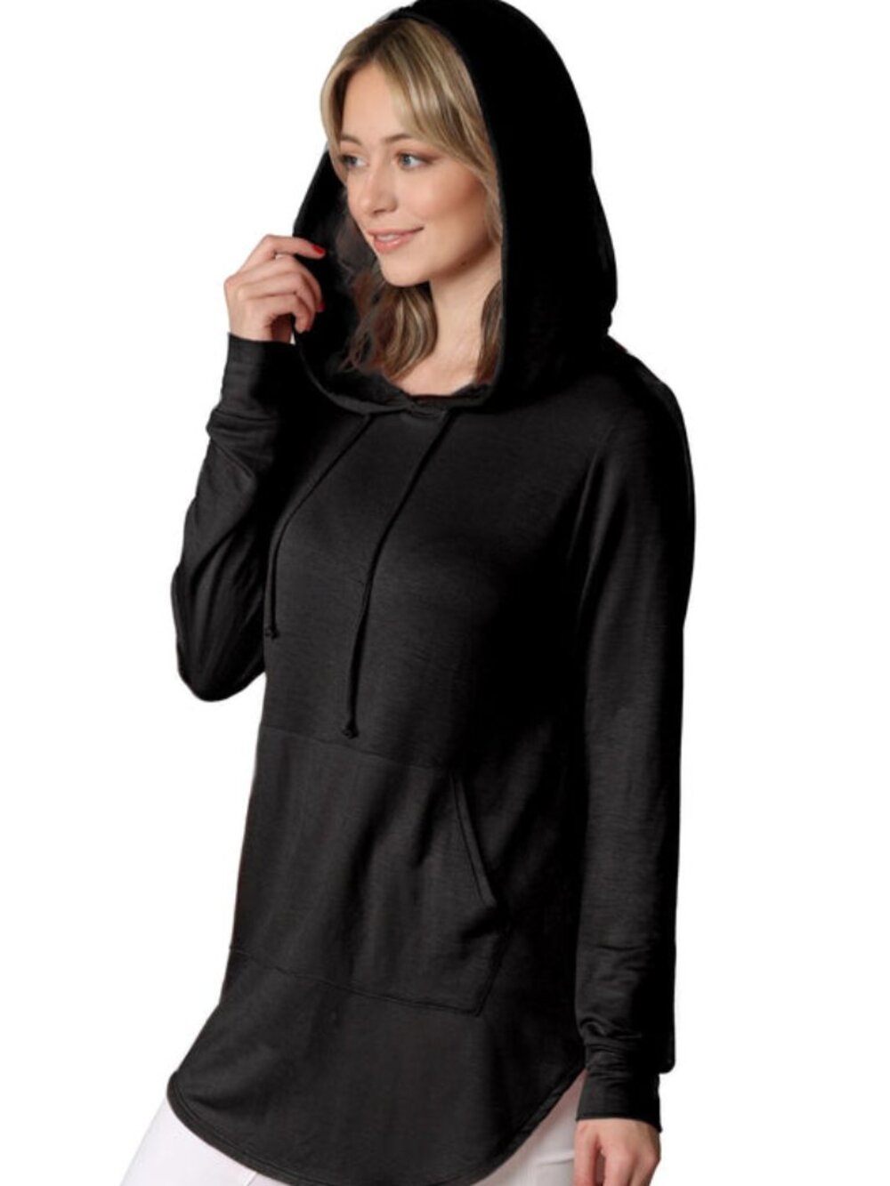 Loose Crew Neck Hoodie